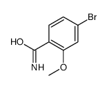 4-bromo-2-methoxybenzamide Structure