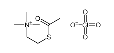 2-acetylsulfanylethyl(trimethyl)azanium,perchlorate结构式