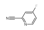 2-Cyano-4-fluoropyridine structure