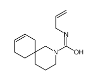 N-prop-2-enyl-2-azaspiro[5.5]undec-9-ene-2-carboxamide结构式