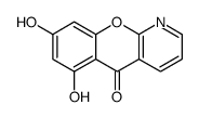 6,8-dihydroxychromeno[2,3-b]pyridin-5-one Structure