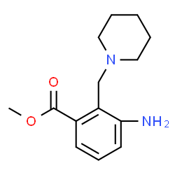 3-AMINO-2-PIPERIDIN-1-YLMETHYL-BENZOIC ACID METHYL ESTER picture