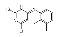 6-chloro-4-(2,3-dimethylanilino)-1H-pyrimidine-2-thione Structure