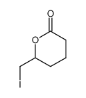 6-(iodomethyl)-3,4,5,6-tetrahydro-2H-pyran-2-one结构式