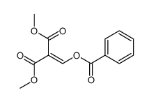 dimethyl 2-(benzoyloxymethylidene)propanedioate结构式
