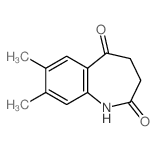 1H-1-Benzazepine-2,5-dione,3,4-dihydro-7,8-dimethyl-结构式
