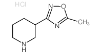 5-Methyl-3-(piperidin-3-yl)-1,2,4-oxadiazole hydrochloride picture