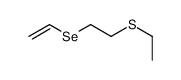 1-ethenylselanyl-2-ethylsulfanylethane结构式