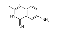 2-methylquinazoline-4,6-diamine结构式