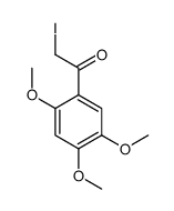 2-Iodo-1-(2,4,5-trimethoxyphenyl)ethanone Structure