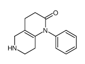 1-phenyl-3,4,5,6,7,8-hexahydro-1,6-naphthyridin-2-one Structure