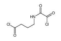 4-[(2-chloro-2-oxoacetyl)amino]butanoyl chloride结构式