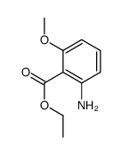 Ethyl 2-amino-6-methoxybenzoate结构式