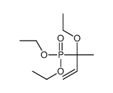 3-diethoxyphosphoryl-3-ethoxybut-1-ene结构式