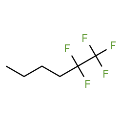 1,1,1,2,2-Pentafluorohexane结构式