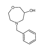 4-Benzyl-1,4-oxazepan-6-ol Structure