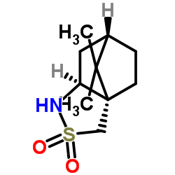 左旋樟脑磺内酰胺结构式