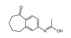 N-(5-Oxo-6,7,8,9-tetrahydro-5H-benzo[7]annulen-2-yl)acetamide结构式