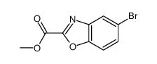 5-BROMO-BENZOOXAZOLE-2-CARBOXYLIC ACID METHYL ESTER structure