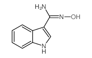 Indole-3-amidoxime结构式
