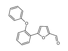 5-(2-phenoxyphenyl)furan-2-carbaldehyde Structure