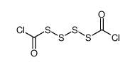 bis(chlorocarbonyl)tetrasulfane Structure