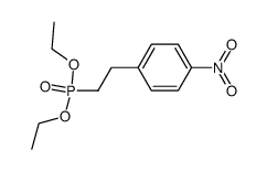 diethyl 4-nitrophenethylphosphonate Structure