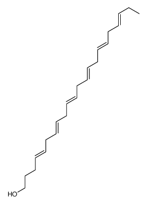 docosa-4,7,10,13,16,19-hexaen-1-ol Structure