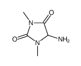 5-Amino-1,3-dimethyl-2,4-imidazolidinedione结构式