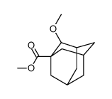 methyl 2-methoxyadamantane-1-carboxylate结构式