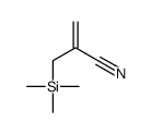 2-(trimethylsilylmethyl)prop-2-enenitrile结构式