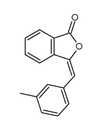 (E)-3-(3-methylbenzylidene)isobenzofuran-1(3H)-one结构式