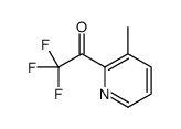 2,2,2-trifluoro-1-(3-methylpyridin-2-yl)ethanone structure