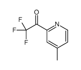 2,2,2-trifluoro-1-(4-methylpyridin-2-yl)ethanone结构式