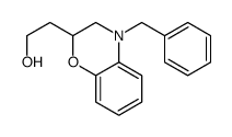 2-(4-benzyl-2,3-dihydro-1,4-benzoxazin-2-yl)ethanol结构式