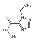 1H-1,2,4-Triazole-5-carboxylicacid,1-ethyl-,hydrazide(9CI) Structure