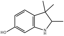 1H-Indol-6-ol, 2,3-dihydro-2,3,3-trimethyl-结构式