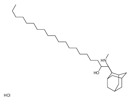 1-[2-(methylamino)-2-adamantyl]icosan-2-ol,hydrochloride Structure