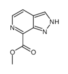 1H-吡唑并[3,4-c]吡啶-7-羧酸甲酯结构式