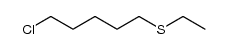 1-chloro-6-ethylthiopentane Structure