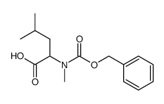 Z-DL-(Me)Leu-OH结构式