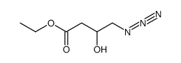 ethyl 4-azido-3-hydroxybutanoate Structure