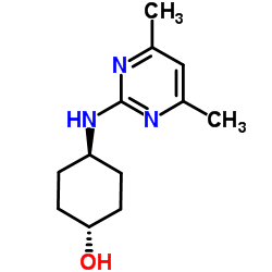 trans-4-[(4,6-Dimethyl-2-pyrimidinyl)amino]cyclohexanol图片