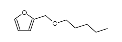 2-((pentyloxy)methyl)furan Structure