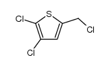 2,3-dichloro-5-chloromethyl-thiophene结构式