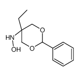 N-(5-ethyl-2-phenyl-1,3-dioxan-5-yl)hydroxylamine Structure