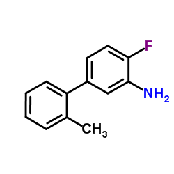 [1,1'-Biphenyl]-3-amine, 4-fluoro-2'-Methyl- picture