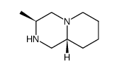 (3S,9aR)-octahydro-3-methyl-1H-pyrido[1,2-a]pyrazine结构式