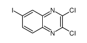 2,3-dichloro-6-iodoquinoxaline结构式