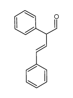 (E)-2-methyl-2,4-diphenylbut-3-enal Structure